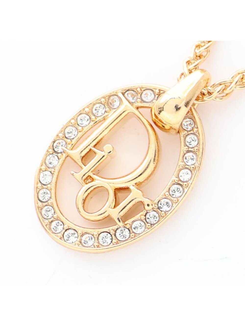 Dior Necklace Oblique Gold